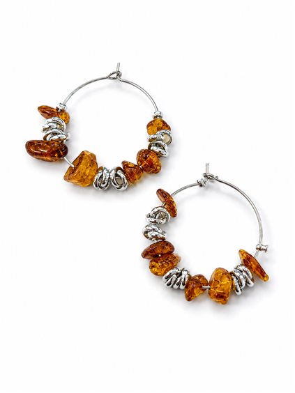 Orecchini Manu Bracelets and More Donna in Acciaio Corallo KOCEMA02-AM - KOCEMA02-AM